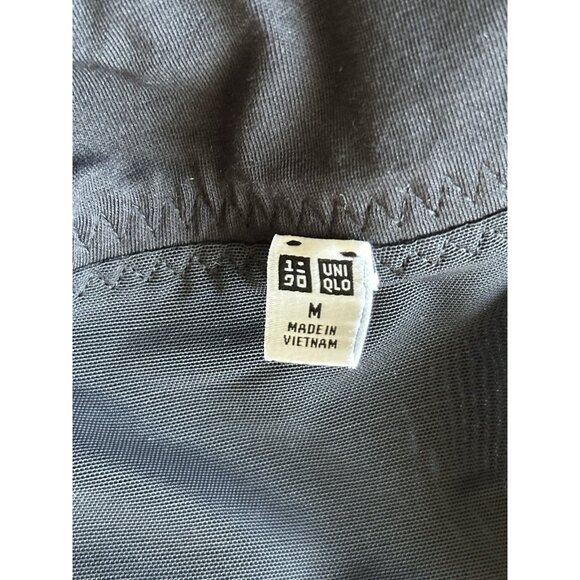 Uniqlo Women’s Gray Striped Blazer Jacket Button Front Long Sleeve Jacket XS - Picture 5 of 5